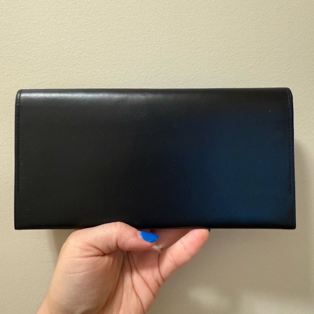 Givenchy Black Leather Long Wallet - Picture 2 of 5